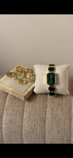 Green Emerald Cut + Get