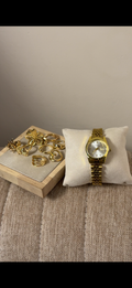 Gogey Queno Gold + 8 pieces Ring set (Free)