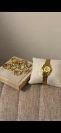 GOGOEY Round Golden + 8 pieces Ring set (Free)