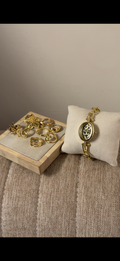 Eliyina leopard Oval + 8 pieces Ring set (Free)