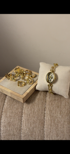 Eliyina Tiger Oval + Clover Bracelet (Free) + Mystery Ring (Free) (Copy)