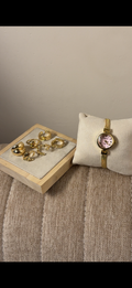 Eliyina Circle Pink + 6 pieces Ring set (Free) (Copy)