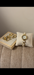 Disu Square pearl + 6 pieces Ring set (Free)