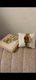Gogey Queno Maroon+ 6 pieces Ring set (Free)
