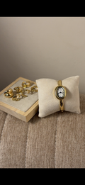 Naidu cuff Watch +6 pieces Ring set (Free) (Copy)