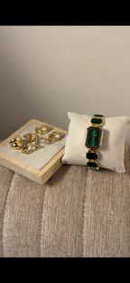 Green Emerald Cut + Get