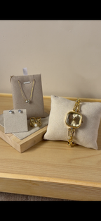 Eliyina Sqaure Full Dial White + Clover Bracelet (Free) + Mystery Ring (Free) (Copy)