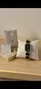 Green Emerald Cut + Get