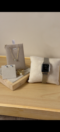 Gogoey Black Dial + Necklace (Free) + Earing (Free) + Mystery Ring (Free)