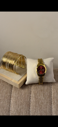 Gogey Queno Maroon+ Cuff Bracelet (Free)
