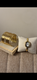 Naidu cuff Watch + Cuff Bracelet (Free)