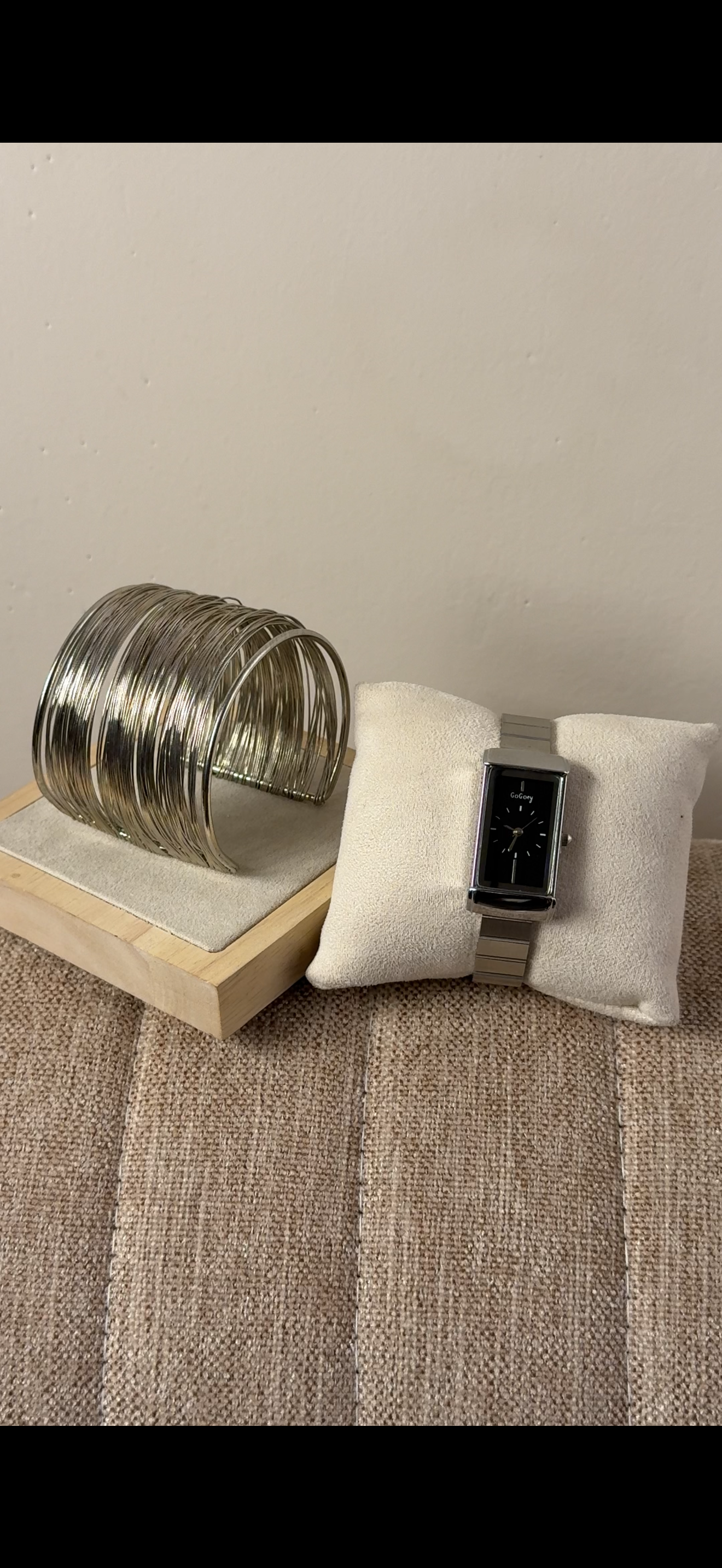 Gogoey RECTANGULAR SILVER