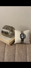Gogoey Silver Square + Cuff Bracelet (Free)