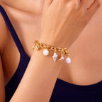 Seashell charms