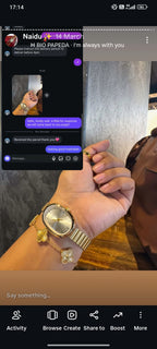 Naidu oval + Clover Bracelet (Free)+ Mystery Ring (Free)