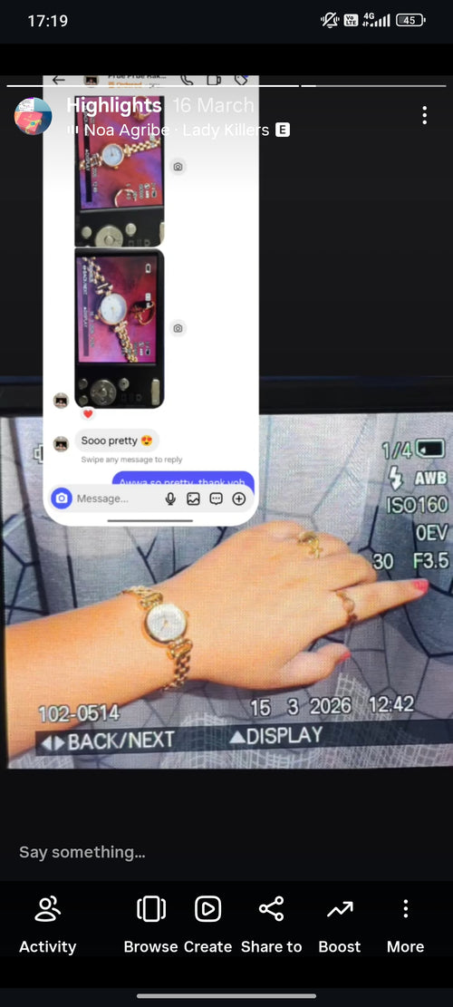 (Doukou vintage combo) Buy 1 Watch ⌚
Get 2 Jewellery FREE 💍🍀
(Ring + Clover Bracelet)